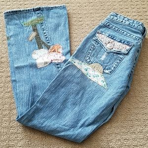 True Religion Patchwork Jean's- sz 28